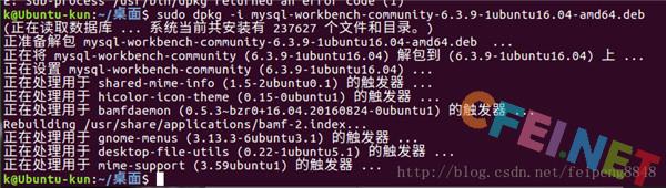 Ubuntu下mysql与mysql workbench安装教程-飞网